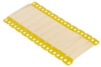 lc-65x13-b7644-01 Brady Yellow Cable Labels, 65mm Width, 13mm Height, 100 Qty