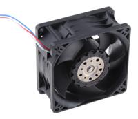 8212j2h3-rs0 ebm-papst 8200 J Series Axial Fan, 12 V dc, DC Operation, 190m³/h, 26W, 80 x 80 x 38mm