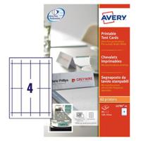 l4794-10 Avery White Adhesive High Visibility Label Sheet, Pack of 10Sheets