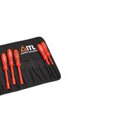 2342 ITL Insulated Tools Ltd Hexagon Nut Driver Set, 0BA, 2BA, 4BA, 6BA, 8BA Tip, VDE/1000V, 340 mm Overall