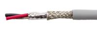 78342-sl005 Alpha Wire Ecogen Ecocable Mini Control Cable, 2 Cores, 0.61 mm² 20 AWG, Screened, 30 m, Grey Modified Polyphenylene