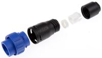px041010p6065 Bulgin Circular Connector, 10 Contacts, Cable, Miniature Connector, Plug, Male, IP68, Buccaneer 400 Series