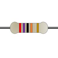 cfr-25jt-52-2k7 Yageo 2.7kΩ Carbon Film Fixed Resistor 1/4W 5% CFR-25JT-52-2K7