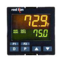 pxu11a20 Red Lion PXU Panel Mount PID Temperature Controller, 48 x 48mm 2 Input, 1 Output Relay, 100 → 240 V ac Supply