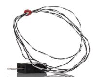 262-3205 RS PRO Type J Exposed Junction Thermocouple 1m Length, 1/0.2mm Diameter, -75°C → +250°C