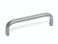 284-5532 RS PRO Polished Silver Grey Aluminium Cabinet Handle 40 mm Height, 12mm Width, 120mm Length