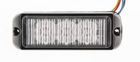 907-5959 RS PRO Red Flashing Light Module, 12 V dc, 24 V dc, Surface Mount, Wall Mount, LED Bulb, IP67