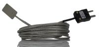 252-2458 RS PRO Type J Leaf Thermocouple 5m Length, 13mm Diameter → +350°C