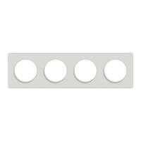 s520808 Schneider Electric White, 4 Gang, Odace