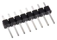 m20-9990846 HARWIN M20 Series Straight Through Hole Pin Header, 8 Contact(s), 2.54 mm Pitch, 1 Row, Unshrouded