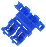 178-7166 RS PRO Splice Connector, Blue, Insulated 0.75 → 2.5 mm², 18 → 14 AWG