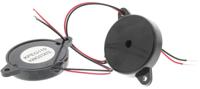 535-8017 RS PRO 90dB Panel Mount Continuous External Piezo Buzzer, 34 x 24 x 5mm, 30V ac Max