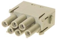 09140063141 HARTING Heavy Duty Power Connector Module, 16A, Female, Han-Modular Series, 6 Contacts