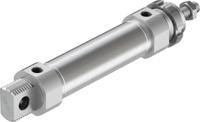 dsnu-32-80-p-a Festo 80 mm Pneumatic Roundline Cylinder - 195983 DSNU Series, Double Acting Acting