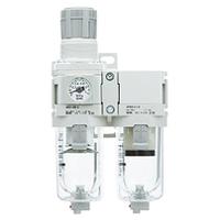 ac40d-f04d-d SMC AC20D-D Filter Regulator, G 1/4, Automatic, AF30-F02-D