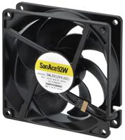 9wl0912p4j001 Sanyo Denki San Ace 9WL Series Axial Fan, 12 V dc, DC Operation, 132m³/h, 5.04W, 420mA Max, IP68, 92 x 92 x 25mm