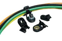 151-07100 HellermannTyton Black Cable Tie Mount 24 mm x 46mm, 12.7mm Max. Cable Tie Width
