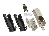 1-2201864-1 TE Connectivity, Type II Cable Mount Mini I/O Connector Female, 8 Way, Shielded