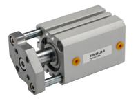 180-281 RS PRO Pneumatic Guided Cylinder - 25mm Bore, 25mm Stroke, Double Acting