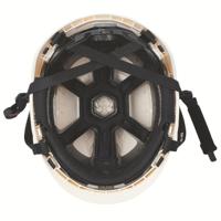 9736030 uvex pronamic alpine E White Hard Hat with Chin Strap, Adjustable