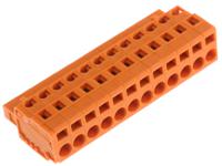 231-312026-000 WAGO, 5.08mm Pitch, MCS-MIDI Classic, 12 Way, Pluggable Terminal Block, Plug, Cable Mount, Spring Cage Termination,