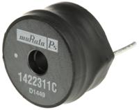 1422311c Murata 22 μH ±15% Leaded Inductor, Max SRF:9.3MHz, Q:64, 11A Idc, 11mΩ Rdc, 1400