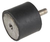 171-2610 RS PRO M10 Anti Vibration Mount, Male to Female Bobbin with 160.6kg Compression Load
