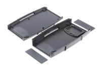 chh666bbk CAMDENBOSS 66 Series Black ABS Handheld Enclosure, Integral Battery Compartment, IP65, 200 x 120 x 35mm