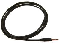 205-0429 RS PRO Male 3.5mm Stereo Jack to Unterminated Aux Cable, Black, 2m