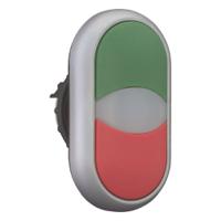 216698-m22-ddl-gr Eaton M22 Series Green, Red Illuminated Momentary Push Button Head, 22mm Cutout, IP67