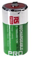 199-781 RS PRO RS PRO NiMH Rechargeable D Battery, 7Ah