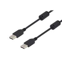 u2a00001-05m L-Com USB 2.0, Male USB A to Male USB A, 0.5m