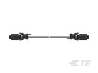 2362353-5 TE Connectivity 2 Way Male F Type to 2 Way Male F Type Cable assembly, 5m