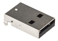 a-usb-a-lp-c ASSMANN WSW Right Angle, SMT, Plug Type A USB Connector