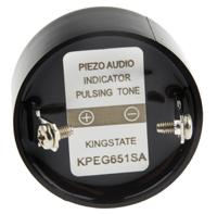 535-8360 RS PRO 80dB Panel Mount Fast Pulse Internal Piezo Buzzer, 42.5 (Dia.) x 33mm, 6V dc Min, 28V dc Max