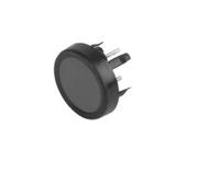 124111047096 Schurter MCS 18 Front Series Black Momentary Push Button Head, 13mm Cutout, IP65
