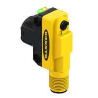 qs18vp6lvq8 Banner Retroreflective Photoelectric Sensor, Barrel Sensor, 6.5 m Detection Range