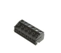 237-8465 RS PRO, 5mm Pitch, 6 Way, Pluggable Terminal Block, Plug, Free Hanging (In Line)