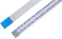 687610200002 Wurth Elektronik 6876 Series FFC Ribbon Cable, 10-Way, 0.5mm Pitch, 200mm Length