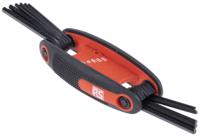 541-7324 RS PRO 33 piece L Shape Imperial, Metric Hex Key Set, 1.5 → 10mm