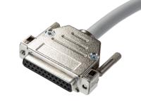 2302120 Phoenix Contact Female 25 Pin D-sub to Male 25 Pin D-sub Cable, 0.5m PVC, CABLE-D25SUB/B/S/ 50/KONFEK/S Series