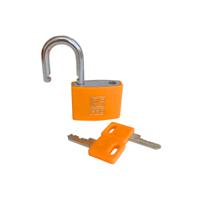 195-8238 RS PRO Key Aluminium Padlock, 6mm Shackle, 43mm Body