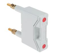 rs20pgwhi Eaton 20A Rail Mount Fuse Holder for A1 Fuse, 1P, 690V ac