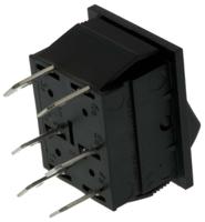 c1561aaaaa Arcolectric (Bulgin) Ltd DPDT, (On)-On Rocker Switch Panel Mount