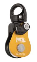 p002aa00 Petzl Rope Pulley, 7mm min rope diameter, 11mm max rope diameter, 5kN max working load, 23kN breaking strength