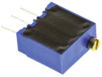 m64w203kb40 Vishay 64W Series 19 (Electrical), 22 (Mechanical)-Turn Through Hole Trimmer Resistor with Pin Terminations, 20kΩ ±10%