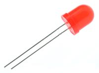 l-793id Kingbright2.5 V Red LED 8 mm Through Hole, L-793ID