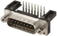 09664227803 HARTING D-Sub Standard 37 Way Right Angle Through Hole D-sub Connector Plug, 2.76mm Pitch, with 4-40 UNC, Female Screw