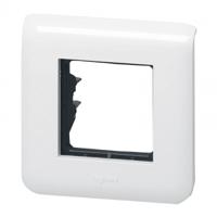 078802l Legrand White 2 Gang Faceplate & Mounting Plate