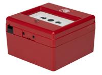 ef201bwcp Eaton Red Fire Alarm Call Point, Break Glass Operated, Outdoor, Resettable, Mains-Powered